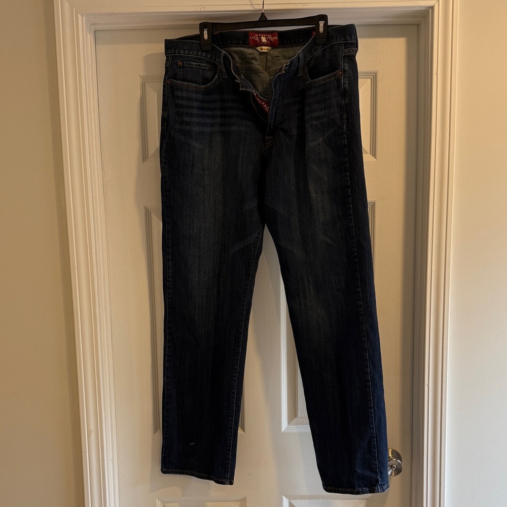 Lucky Brand Dark Blue Straight Jeans